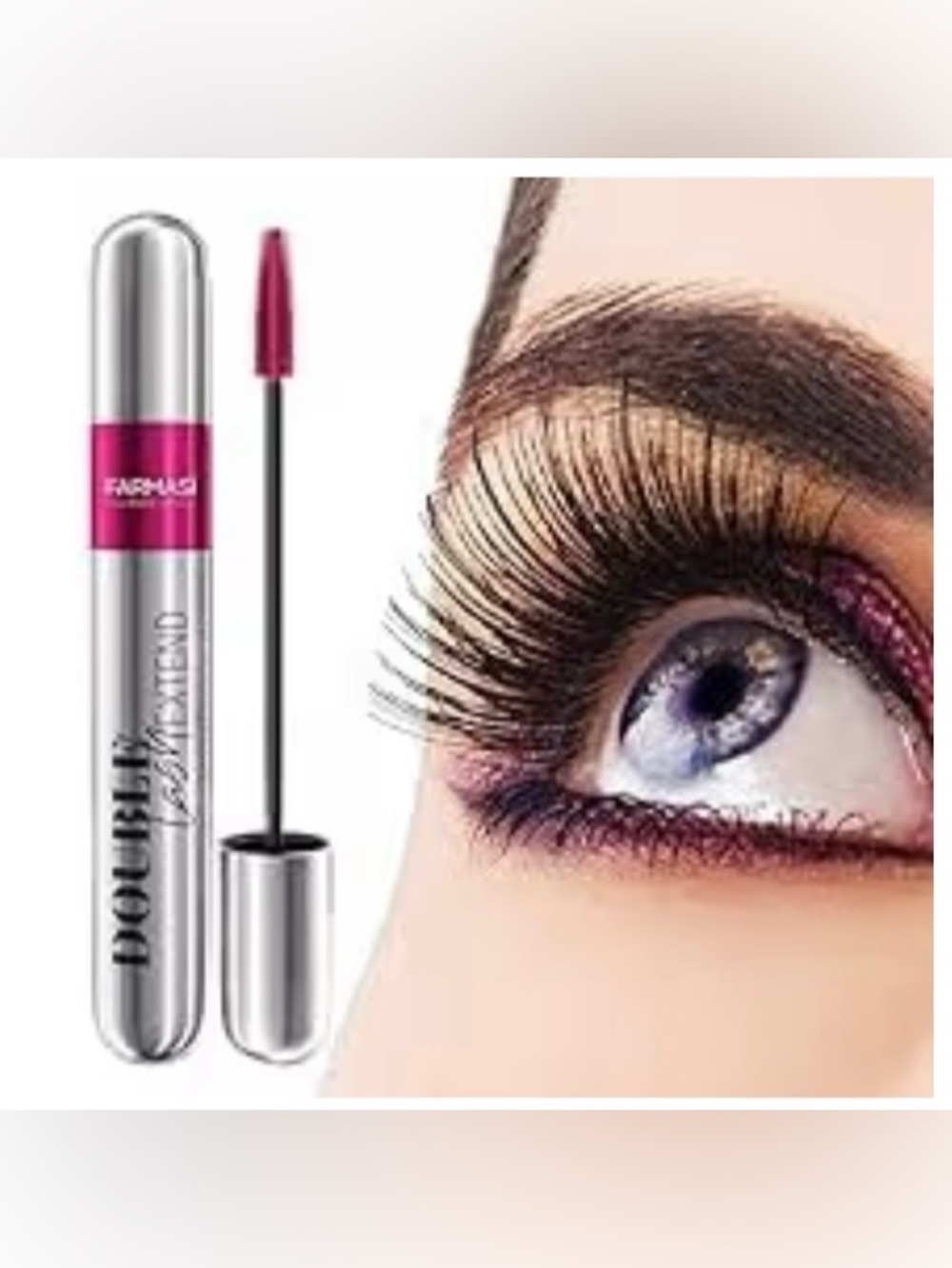 FARMASi Double Lash Extend Mascara, False Lash Effect in Intense Black